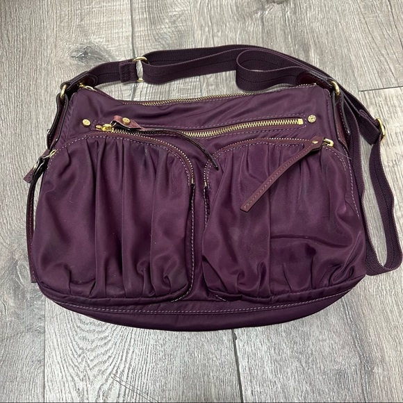 MZ Wallace Bags Mz Wallace Paige Crossbody Eggplant Poshmark